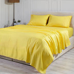 Μαξιλαροθήκες Σετ 2τμχ Cannon Imperial Dobby 200TC 52X92 Lemon Drop